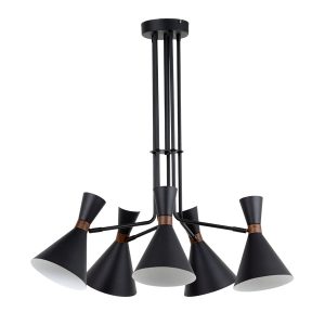 Light & Living hanglamp HOODIES – zwart – Ø86.5x89cm Light & Living hanglamp HOODIES – zwart – Ø86.5x89cm