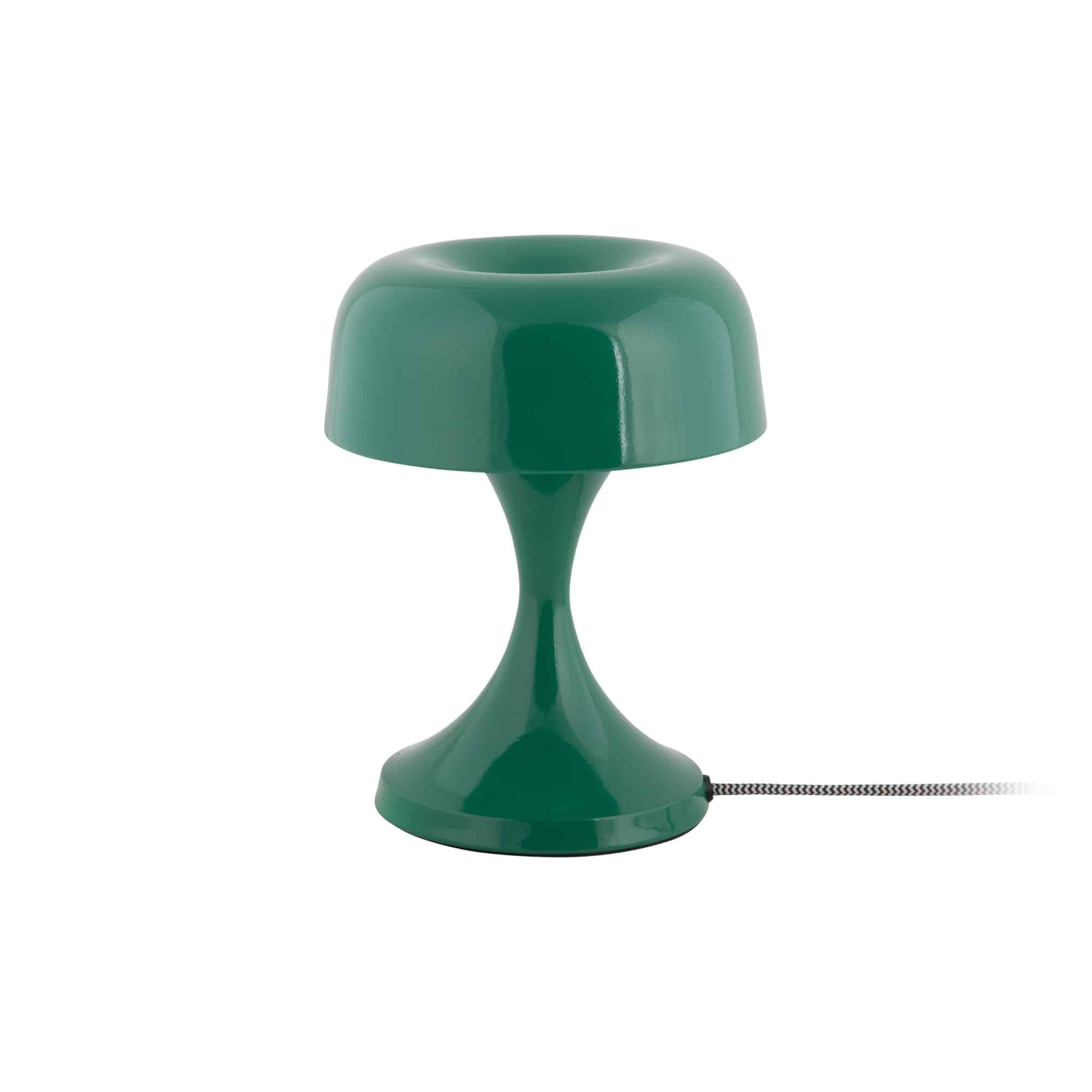 Leitmotiv tafellamp Moda Retro - groen - 15.5x15.5x20cm - Paddenstoell