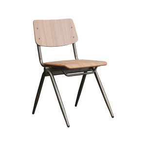 LABEL51 Eetkamerstoel Solid – Bruin Hout – Set van 2 LABEL51 Eetkamerstoel Solid – Bruin Hout – Set van 2