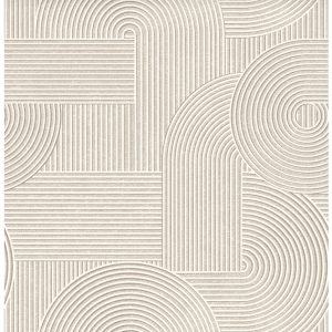 Origin Wallcoverings behang grafisch 3D motief warm grijs – 53 cm x 10 Origin Wallcoverings behang grafisch 3D motief warm grijs – 53 cm x 10