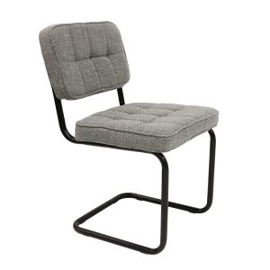 Kick Buisframe stoel Yves – Grijs Kick Buisframe stoel Yves – Grijs