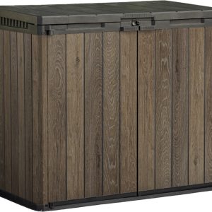 Keter Store It Out Darwin Opbergbox – 1100L – 141x82x117,5 cm – Walnut Keter Store It Out Darwin Opbergbox – 1100L – 141x82x117,5 cm – Walnut