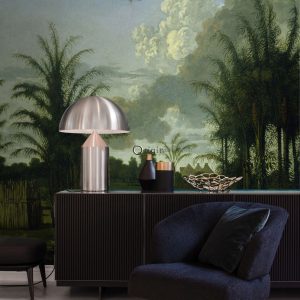 Origin fotobehang tropisch landschap groen, blauw en mosterdgroen – 25 Origin fotobehang tropisch landschap groen, blauw en mosterdgroen – 25