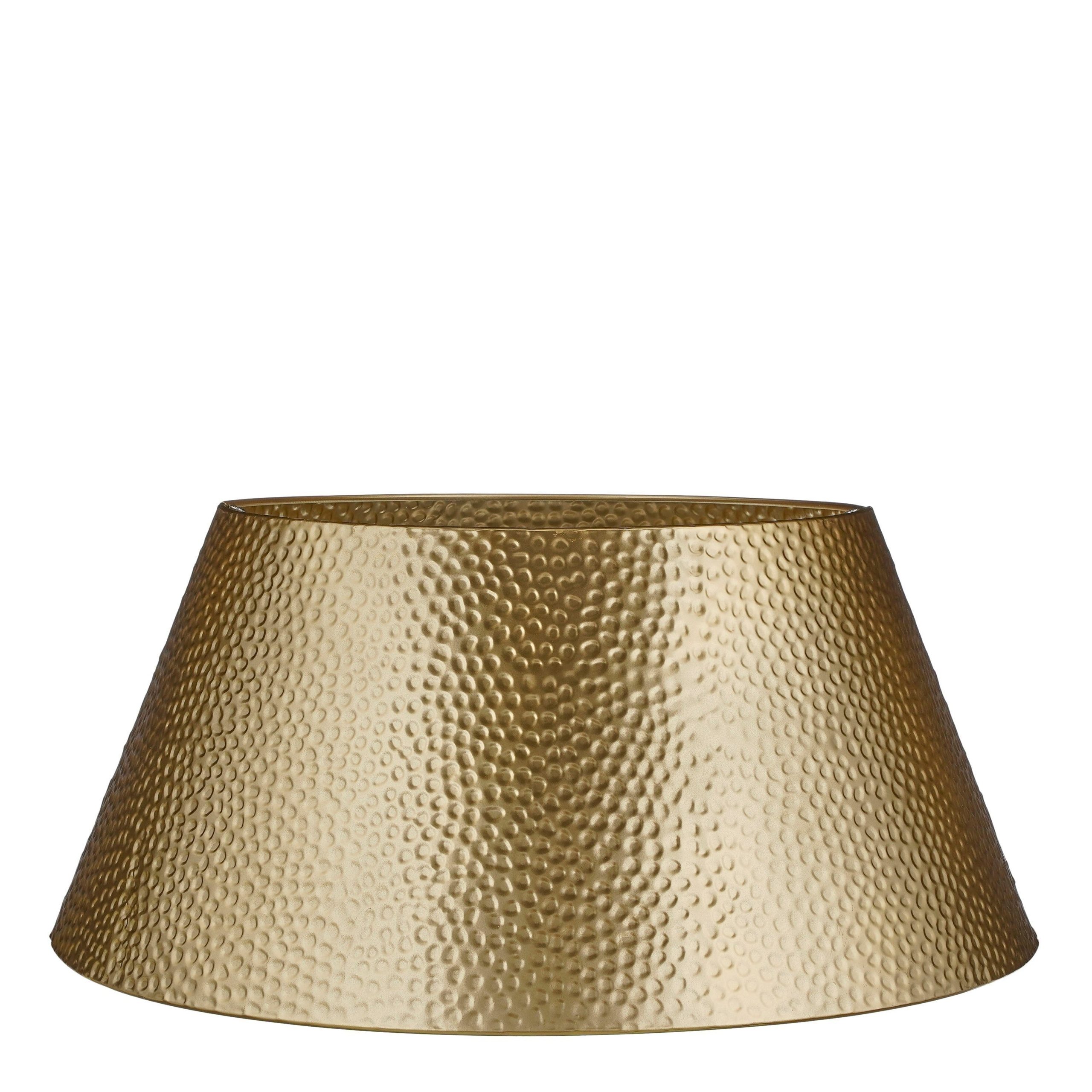 Mica Decorations Kerstboomrok - L58 x B38 x H26 cm - Metaal - Goud