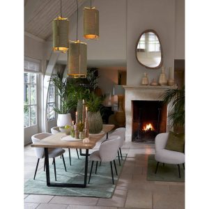 Light & Living hanglamp Sendai – groen – Ø32cm Light & Living hanglamp Sendai – groen – Ø32cm