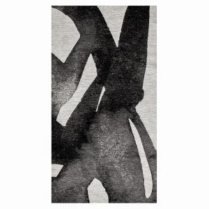 Lola&Moi vloerkleed Soot – zilver – 80x150cm Lola&Moi vloerkleed Soot – zilver – 80x150cm