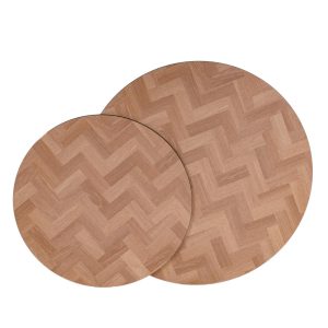 MaximaVida ronde set tafelbladen Copenhagen 58 en 45 cm – HPL fishbone MaximaVida ronde set tafelbladen Copenhagen 58 en 45 cm – HPL fishbone