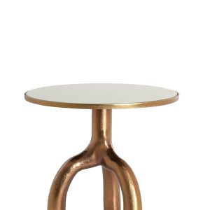 Light & Living bijzettafel MELLO – Ø50.5×45.5cm – bruin Light & Living bijzettafel MELLO – Ø50.5×45.5cm – bruin