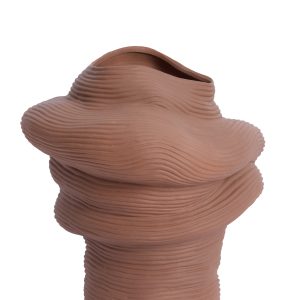 Light & Living vaas LUZZ – 33.5x32x34cm – oranje Light & Living vaas LUZZ – 33.5x32x34cm – oranje