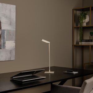 Lucide bureaulamp LAVALE – Geïntegreerde LED – Wit Lucide bureaulamp LAVALE – Geïntegreerde LED – Wit