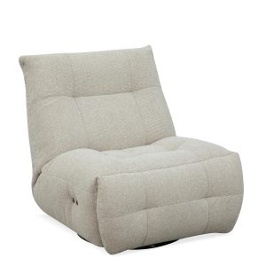 LABEL51 Fauteuil Relax & Recharge – Naturel Bouclé – Draaibaar LABEL51 Fauteuil Relax & Recharge – Naturel Bouclé – Draaibaar