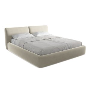 LaMiaSofa Bed met opbergruimte Milano – velours – parel – 200x228x82 LaMiaSofa Bed met opbergruimte Milano – velours – parel – 200x228x82