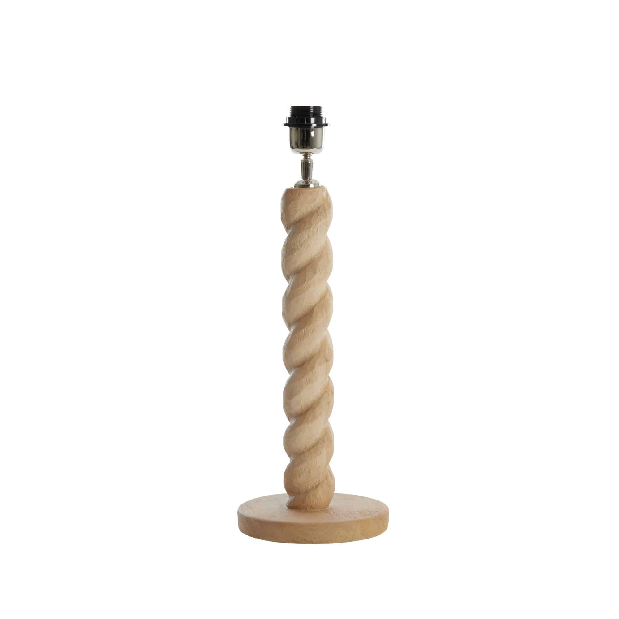 Light & Living lampvoet Nanno - bruin - Ø15cm