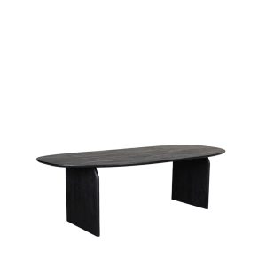 LABEL51 Eettafel Cooper – Zwart Mangohout – 250x110x85cm