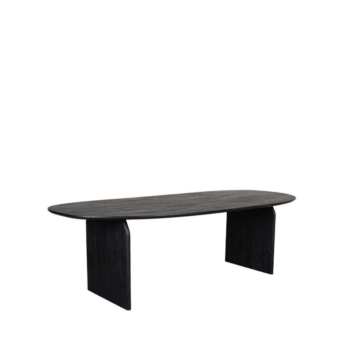 LABEL51 Eettafel Cooper - Zwart Mangohout - 250x110x85cm