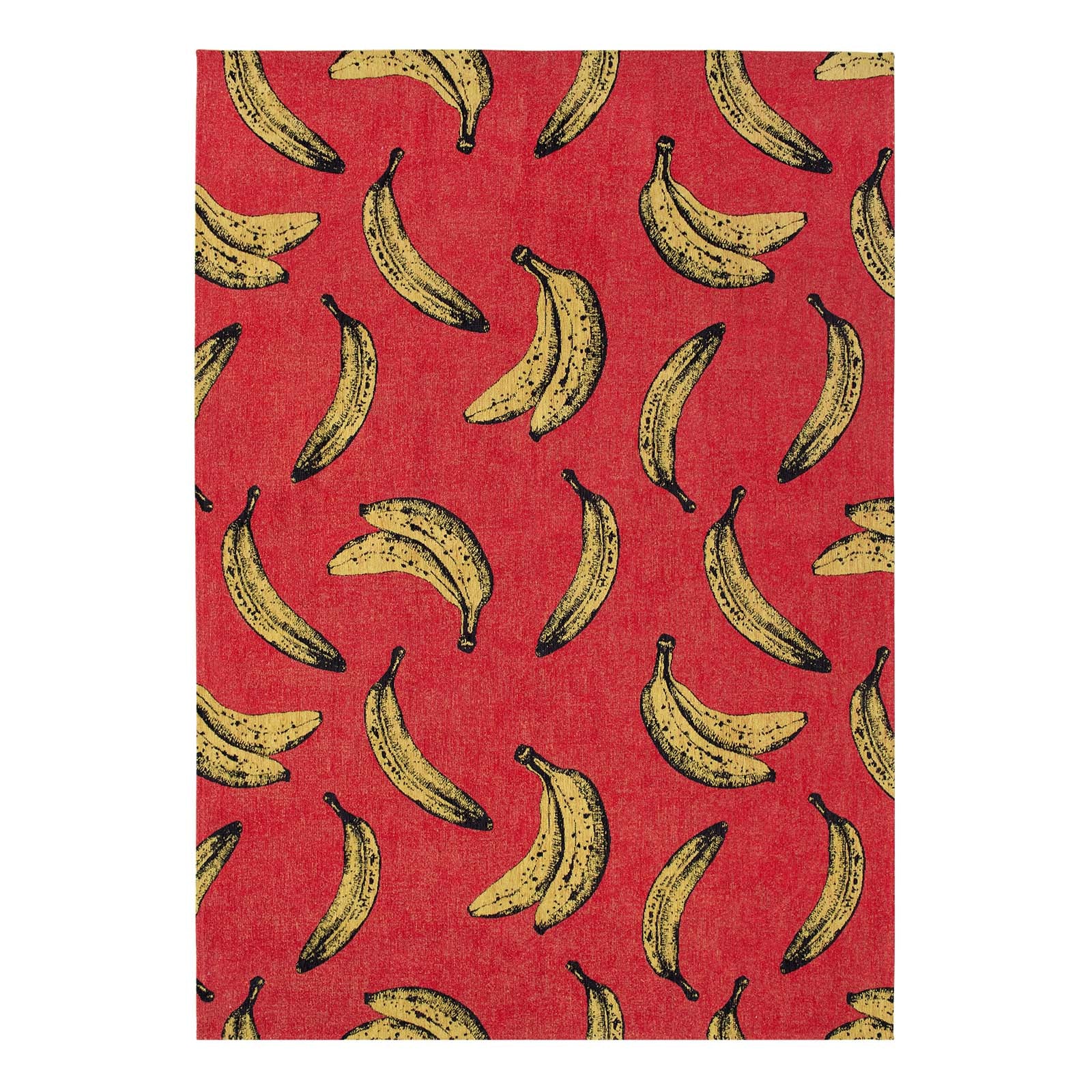 Louis De Poortere vloerkleed Miami Red - rood - 200x280cm