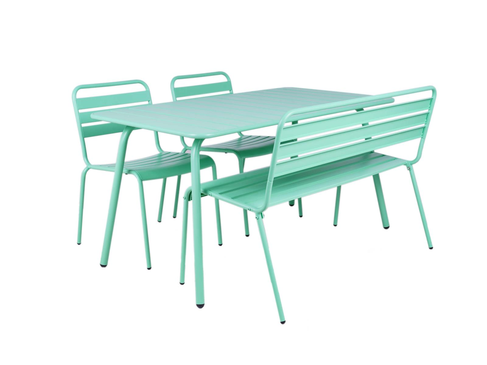 MaximaVida metalen tuinset Max cactus 150 cm – 1 tafel met 2 stoelen e