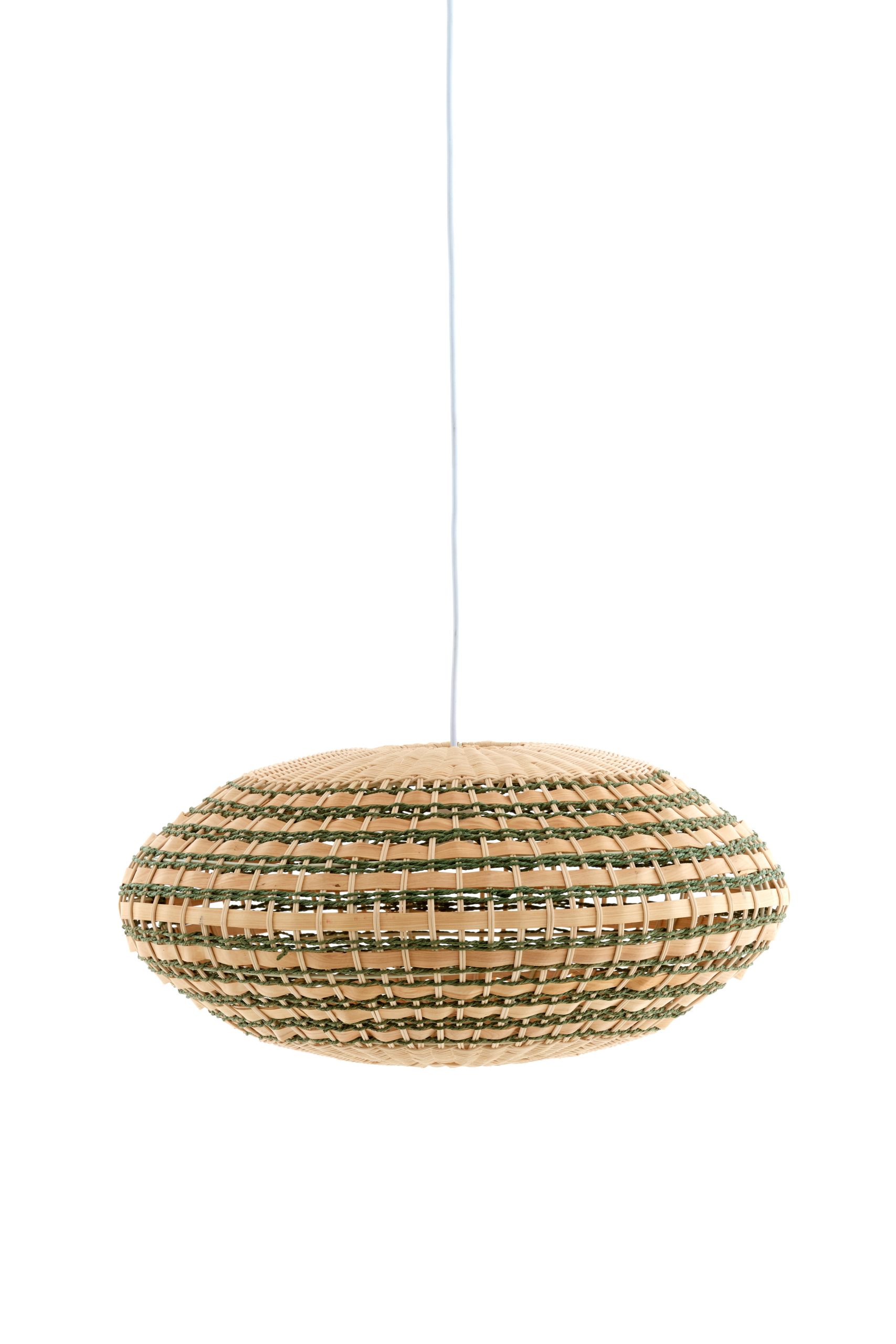 Light & Living hanglamp TAWELA - groen - Ø59.5x28cm