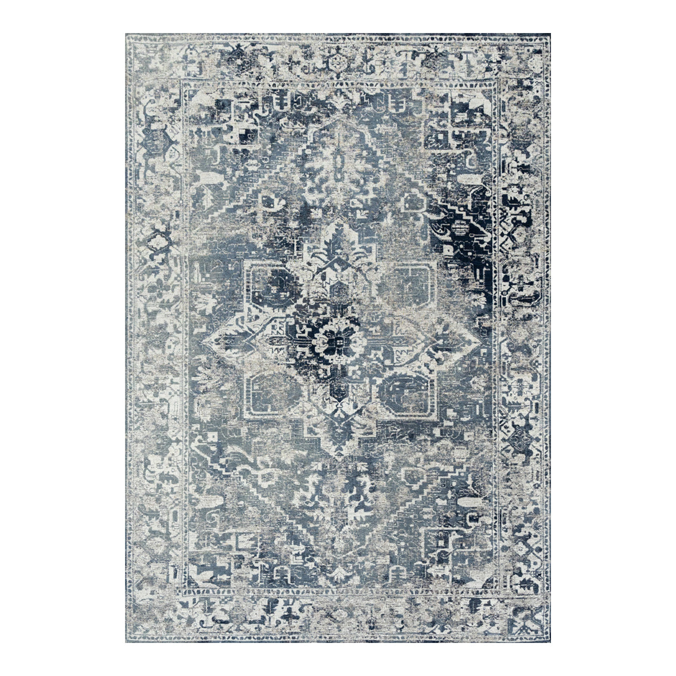 Ecorugs vloerkleed Atlantide - blauw - 240x340cm