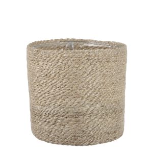 Mica Decorations Atlantic Plantenmand – H20 x Ø20 cm – Jute – Crème Mica Decorations Atlantic Plantenmand – H20 x Ø20 cm – Jute – Crème
