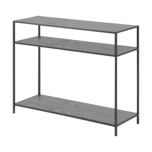 Lisomme Vic houten sidetable zwart – 100 x 35 cm Lisomme Vic houten sidetable zwart – 100 x 35 cm
