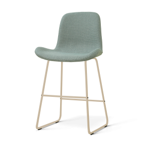 Nolon Nino-Fé barkruk saliegroen – beige onderstel – 65 cm