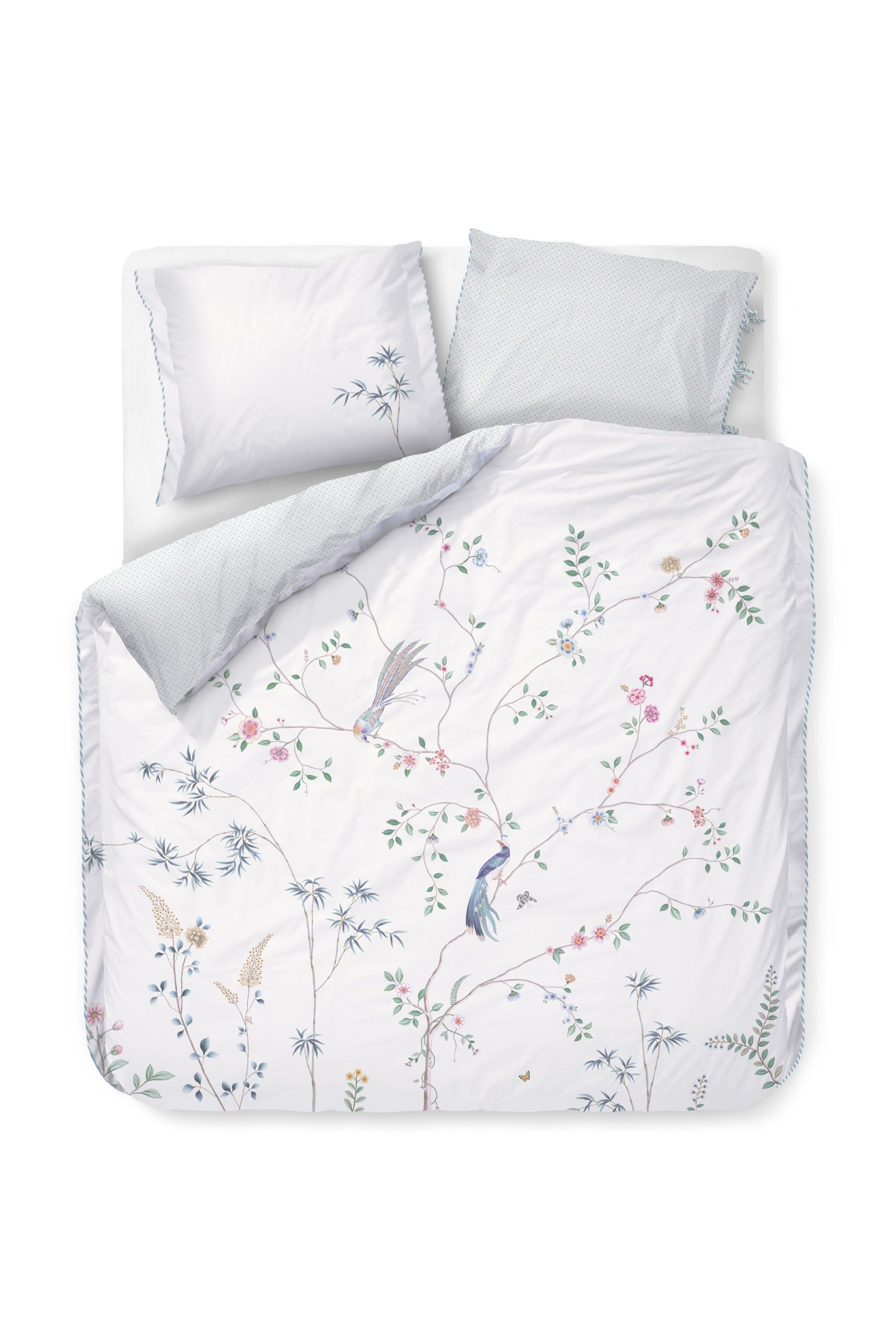 Pip Studio Bamboo Blossom - 260 x 200/220 cm - Wit