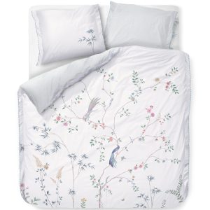 Pip Studio Bamboo Blossom – 200 x 200/220 cm – Wit Pip Studio Bamboo Blossom – 200 x 200/220 cm – Wit