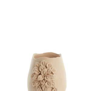 Light & Living vaas AMIATA – 23×20.5x26cm – wit Light & Living vaas AMIATA – 23×20.5x26cm – wit