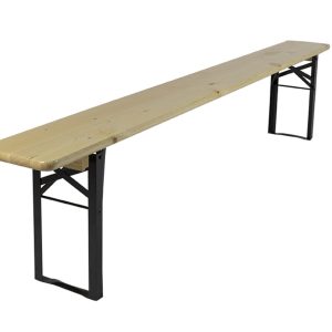 MaximaVida inklapbare picknickbank Berlijn 200 x 25 cm 3-laags blanke MaximaVida inklapbare picknickbank Berlijn 200 x 25 cm 3-laags blanke