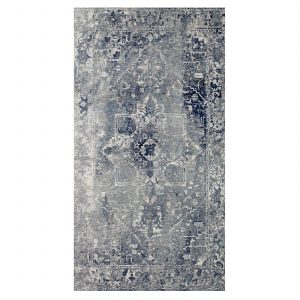 Lola&Moi vloerkleed Deep Blue – blauw – 80x150cm