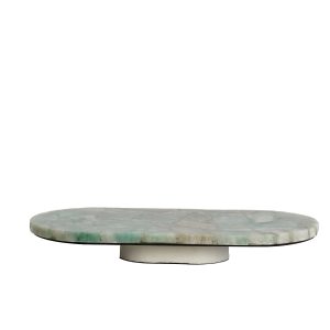 Light & Living schaal BELO – 50x24x6cm – groen Light & Living schaal BELO – 50x24x6cm – groen