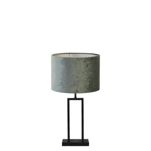 Light & Living tafellamp Shiva/Gemstone – zwart, antraciet – 30x30x62c Light & Living tafellamp Shiva/Gemstone – zwart, antraciet – 30x30x62c