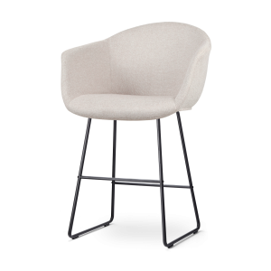 Nolon Nino-Otis Barkruk Beige – met Armleuning – Zwart – 65 cm Nolon Nino-Otis Barkruk Beige – met Armleuning – Zwart – 65 cm