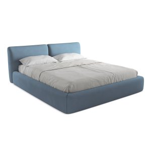 LaMiaSofa Bed met opbergruimte Milano – chenille stof – jeans – 200×22 LaMiaSofa Bed met opbergruimte Milano – chenille stof – jeans – 200×22