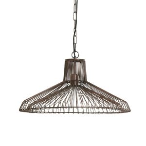 Light & Living hanglamp KASPER – bruin – Ø65x37cm Light & Living hanglamp KASPER – bruin – Ø65x37cm