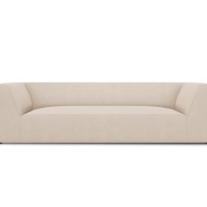 Micadoni Bank Ruby 3-zits, structurele stof, beige – 93x232x69cm Micadoni Bank Ruby 3-zits, structurele stof, beige – 93x232x69cm