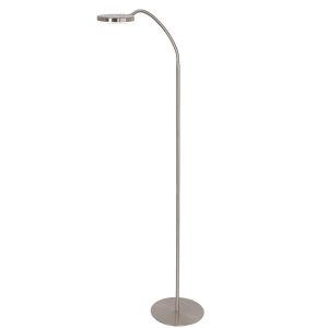 Mexlite vloerlamp Platu – 1 lichts – 64x 132 cm – mat chroom Mexlite vloerlamp Platu – 1 lichts – 64x 132 cm – mat chroom