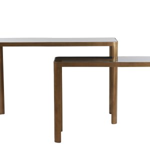 Light & Living side OXE – 120x35x80cm – brons – Set van 2