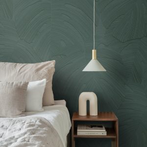 Origin Wallcoverings fotobehang tropische bladeren donkergroen – 300 x Origin Wallcoverings fotobehang tropische bladeren donkergroen – 300 x