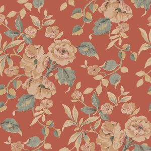 Laura Ashley Vliesbehang Alyworth Trail Bruin 10mx52cm Laura Ashley Vliesbehang Alyworth Trail Bruin 10mx52cm