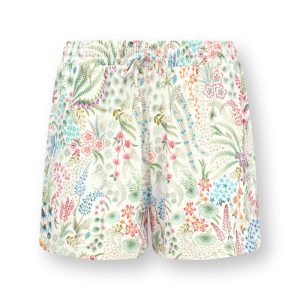 Pip Studio – Bob Korte pyjamabroek – Dames – Querida – Wit – L Pip Studio – Bob Korte pyjamabroek – Dames – Querida – Wit – L