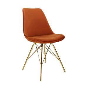 Kick kuipstoel Velvet – Oranje Kick kuipstoel Velvet – Oranje