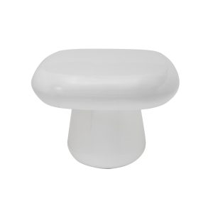 Leitmotiv bijzettafel Roca – wit – 49x49x36cm Leitmotiv bijzettafel Roca – wit – 49x49x36cm