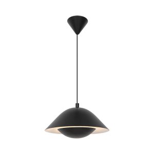 Nordlux Freya Hanglamp – Ø35cm – E27 – Zwart Nordlux Freya Hanglamp – Ø35cm – E27 – Zwart