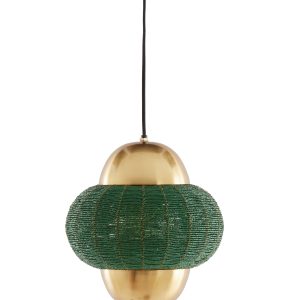 Light & Living hanglamp CETARA – Ø26x28cm – groen Light & Living hanglamp CETARA – Ø26x28cm – groen