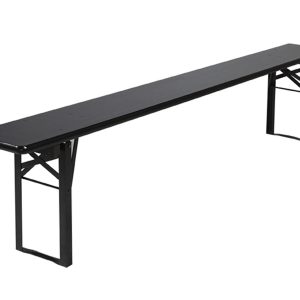 MaximaVida inklapbare bierbank Berlijn 200 x 25 cm zwart – FSC hout MaximaVida inklapbare bierbank Berlijn 200 x 25 cm zwart – FSC hout