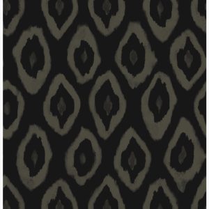 Origin Wallcoverings behang ikat motief zwart – 53 cm x 10.05 m – 3469 Origin Wallcoverings behang ikat motief zwart – 53 cm x 10.05 m – 3469