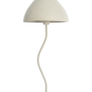 Light & Living tafellamp ELIMO – wit – Ø25x67cm