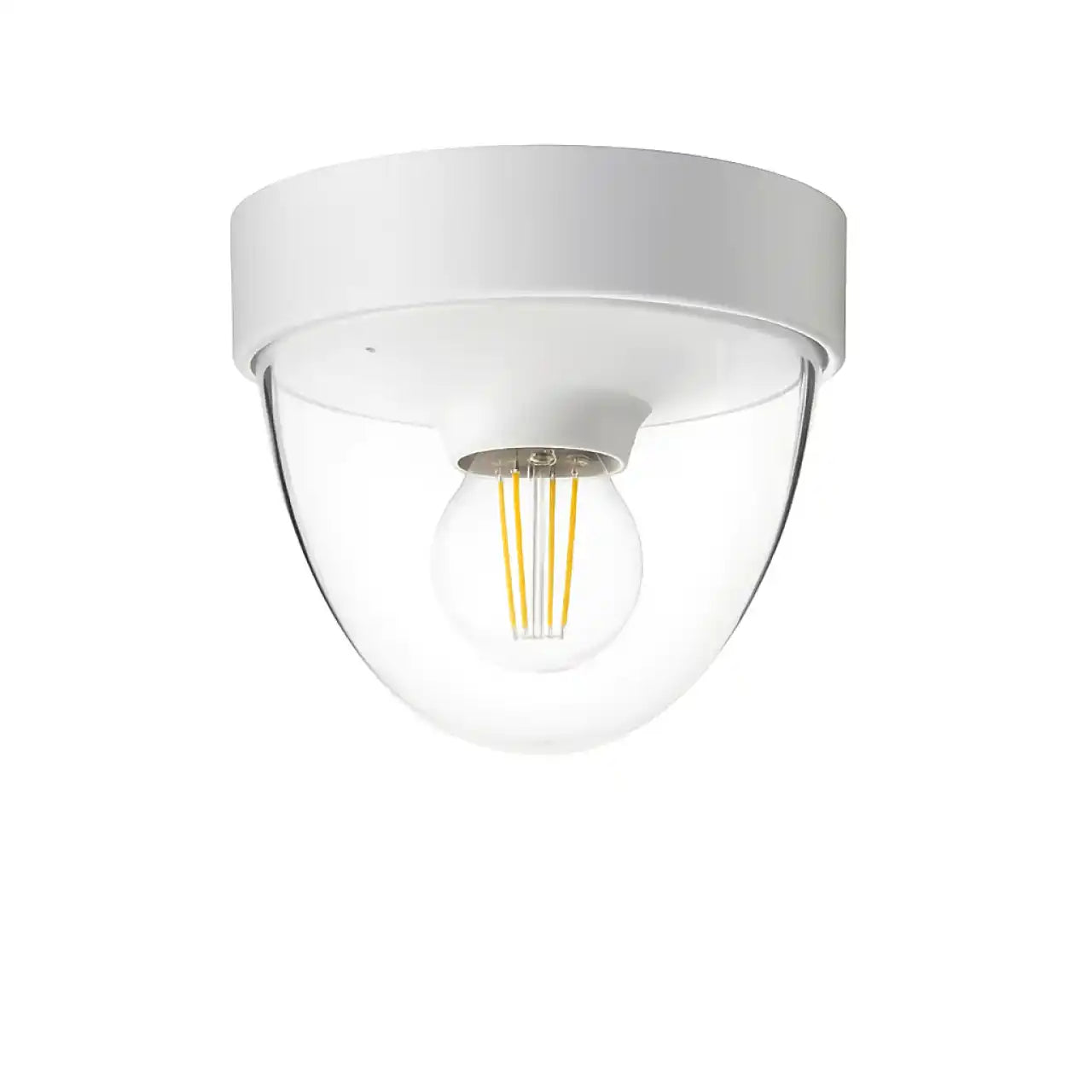 Nowodvorski buitenlamp Nook - 1 lichts - 18 x 15.5 cm - wit